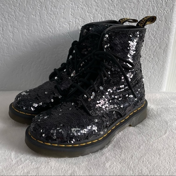 Dr. Martens 1460 PASCAL SEQUIN boots - Picture 2 of 6